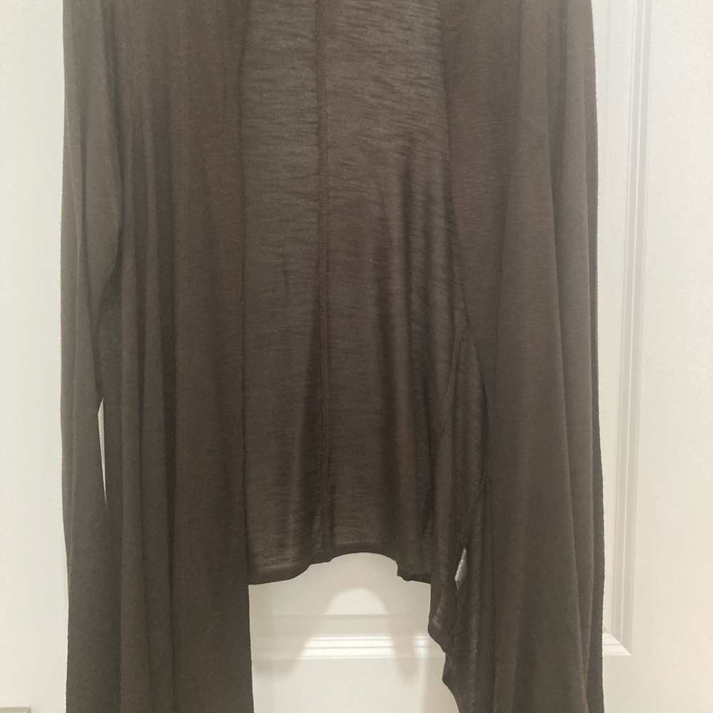 Kenneth Cole Reaction Chocolate Long Sleeve Top
